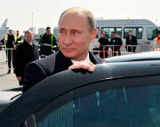Путин проехал по новому участку Западного скоростного диаметра в Петербурге